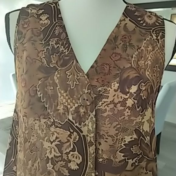 The Limited sheer flowing tunic S - Picture 5 of 7